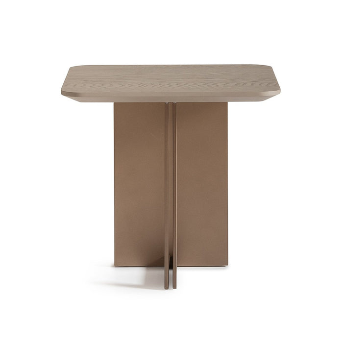 AICO Canberra End Table in Brown - Visions in Furniture (La Mirada, CA)