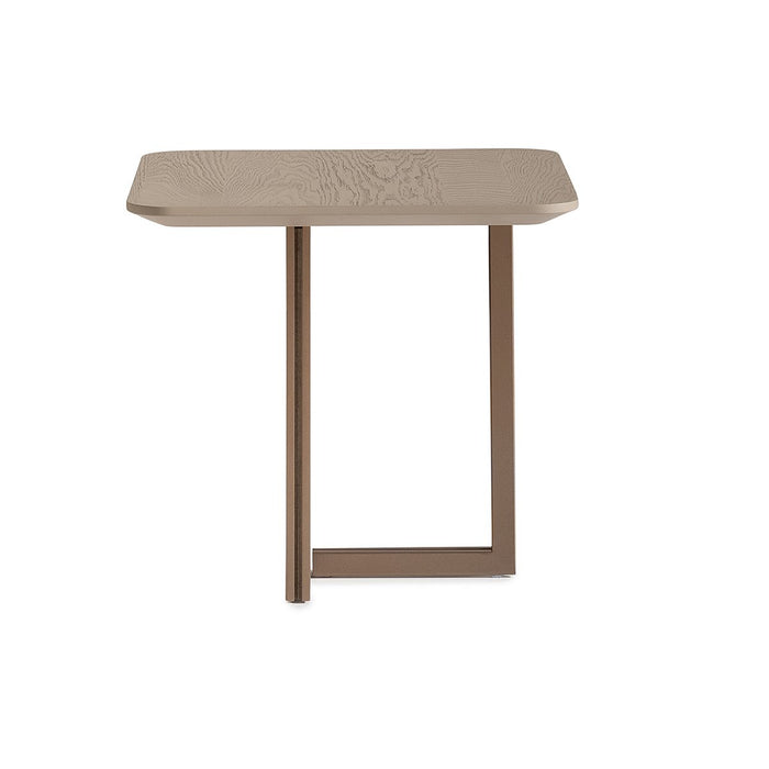 AICO Canberra End Table in Brown - Visions in Furniture (La Mirada, CA)