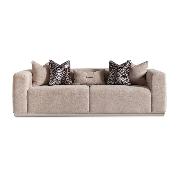 AICO Canberra Sofa in Brown - Visions in Furniture (La Mirada, CA)