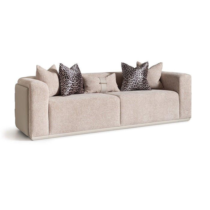AICO Canberra Sofa in Brown - Visions in Furniture (La Mirada, CA)