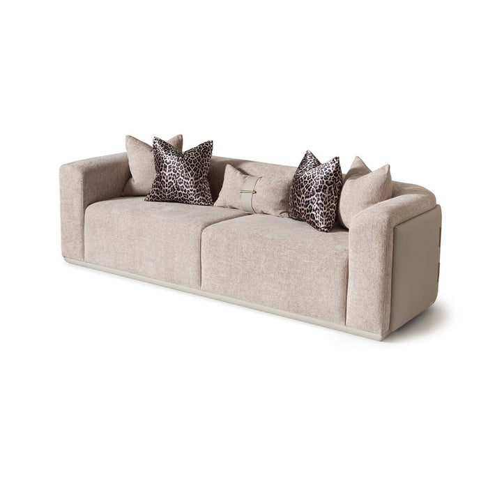 AICO Canberra Sofa in Brown - Visions in Furniture (La Mirada, CA)
