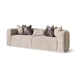 AICO Canberra Sofa in Brown - Visions in Furniture (La Mirada, CA)