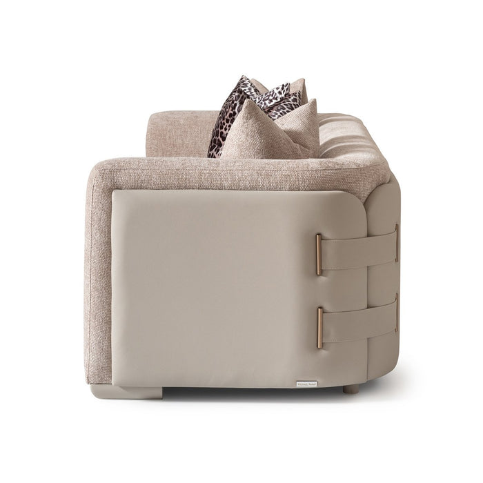 AICO Canberra Sofa in Brown - Visions in Furniture (La Mirada, CA)