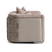 AICO Canberra Chair 1/2 in Brown - Visions in Furniture (La Mirada, CA)