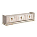 AICO Carmela Media Cabinet in Shimmer Ivory - Visions in Furniture (La Mirada, CA)