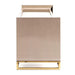 AICO Carmela Media Cabinet in Shimmer Ivory - Visions in Furniture (La Mirada, CA)