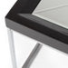 AICO Furniture Carmela Cocktail Table in Glossy Charcoal Sand - Visions in Furniture (La Mirada, CA)
