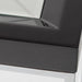 AICO Furniture Carmela End Table in Glossy Charcoal Sand - Visions in Furniture (La Mirada, CA)