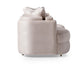 AICO Carmela Sofa Almond in Shimmer Ivory - Visions in Furniture (La Mirada, CA)