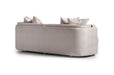 AICO Carmela Sofa Almond in Shimmer Ivory - Visions in Furniture (La Mirada, CA)