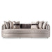 AICO Furniture Carmela Mansion Sofa Zinc in Silver - Visions in Furniture (La Mirada, CA)