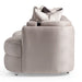 AICO Furniture Carmela Mansion Sofa Zinc in Silver - Visions in Furniture (La Mirada, CA)
