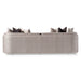 AICO Furniture Carmela Mansion Sofa Zinc in Silver - Visions in Furniture (La Mirada, CA)