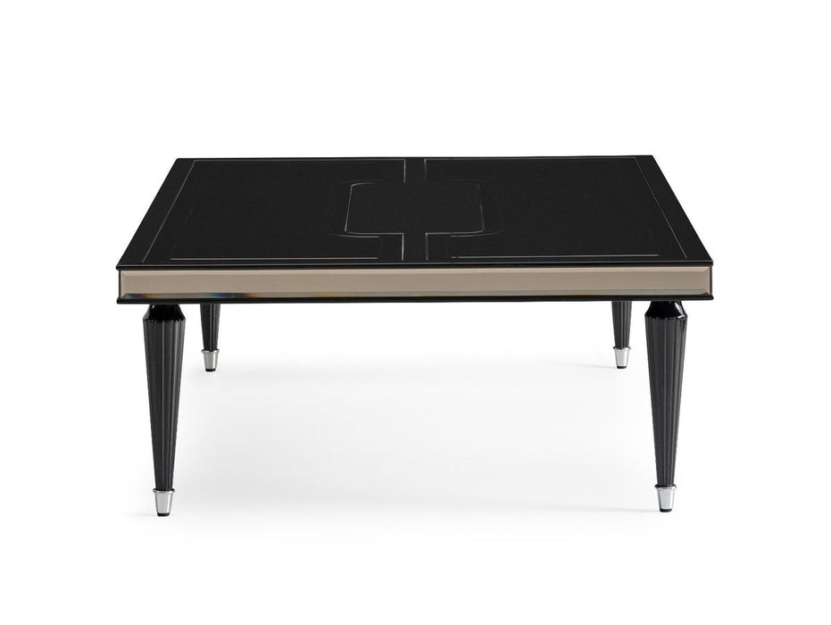 AICO La Francaise Cocktail Table in Black Ice - Visions in Furniture (La Mirada, CA)