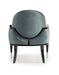 AICO La Francaise Accent Chair in Azure/Black - Visions in Furniture (La Mirada, CA)