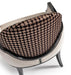 AICO La Francaise Accent Chair in Cafe/Black - Visions in Furniture (La Mirada, CA)