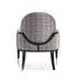 AICO La Francaise Accent Chair in Domino/Black - Visions in Furniture (La Mirada, CA)