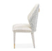 AICO Furniture Lisbon Side Chair in Silken Matte Cream - Visions in Furniture (La Mirada, CA)