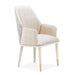 AICO Furniture Lisbon Arm Chair in Silken Matte Cream - Visions in Furniture (La Mirada, CA)