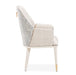 AICO Furniture Lisbon Arm Chair in Silken Matte Cream - Visions in Furniture (La Mirada, CA)