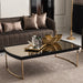 AICO Furniture Lisbon Cocktail Table in Silken Matte Black - Visions in Furniture (La Mirada, CA)