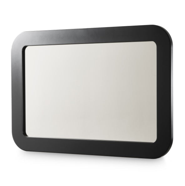 AICO Furniture Wall Mirror in Silken Matte Black - Visions in Furniture (La Mirada, CA)