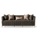 AICO Furniture Lisbon Sofa in Onyx Gold - Visions in Furniture (La Mirada, CA)