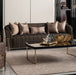 AICO Furniture Lisbon Sofa in Onyx Gold - Visions in Furniture (La Mirada, CA)