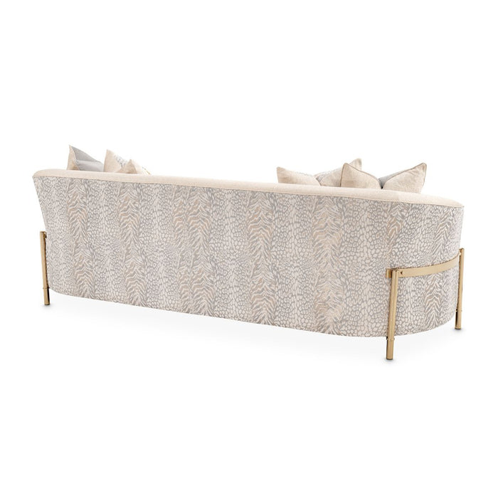 AICO Lisbon Sofa in Opal Gold - Visions in Furniture (La Mirada, CA)