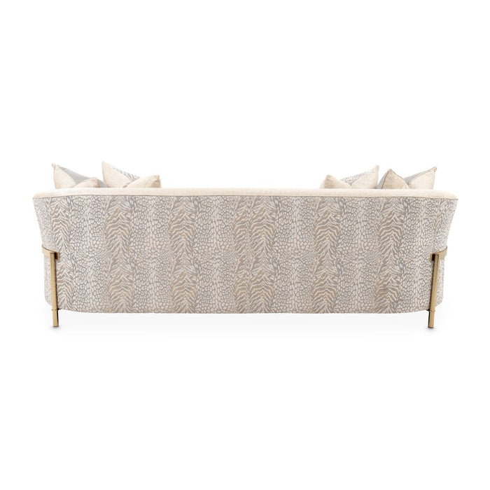 AICO Lisbon Sofa in Opal Gold - Visions in Furniture (La Mirada, CA)