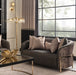 AICO Furniture Lisbon Loveseat in Onyx Gold - Visions in Furniture (La Mirada, CA)