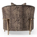 AICO Furniture Lisbon Chair in Onyx Gold - Visions in Furniture (La Mirada, CA)