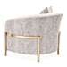AICO Lisbon Chair in Opal Gold - Visions in Furniture (La Mirada, CA)