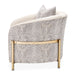 AICO Lisbon Chair in Opal Gold - Visions in Furniture (La Mirada, CA)