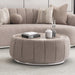 AICO Furniture Lucca Cocktail Table in Silver - Visions in Furniture (La Mirada, CA)