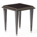AICO Lousanne Side Table in Glossy Mocha Sand - Visions in Furniture (La Mirada, CA)