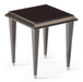 AICO Lousanne Side Table in Glossy Mocha Sand - Visions in Furniture (La Mirada, CA)