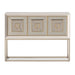 AICO Furniture Madison Small Console with Leg in Glistening Gold - Visions in Furniture (La Mirada, CA)