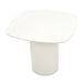 AICO Furniture Le Montreaux End Table in Cloud White - Visions in Furniture (La Mirada, CA)
