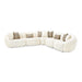 AICO Furniture Le Montreaux Corner Unit in Gardenia - Visions in Furniture (La Mirada, CA)