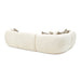 AICO Furniture Le Montreaux Armless Chair in Gardenia - Visions in Furniture (La Mirada, CA)