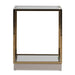 AICO Furniture Savannah Breeze End Table in Bright Gold - Visions in Furniture (La Mirada, CA)