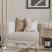 AICO Furniture Savannah Breeze Mansion Sofa Cashmere in Bright Gold - Visions in Furniture (La Mirada, CA)