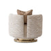 AICO Furniture Savannah Breeze Swivel Chair Cashmere in Bright Gold - Visions in Furniture (La Mirada, CA)