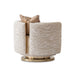 AICO Furniture Savannah Breeze Swivel Chair Cashmere in Bright Gold - Visions in Furniture (La Mirada, CA)