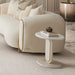 AICO Furniture Sassani Accent Table in Pearl White/Gold - Visions in Furniture (La Mirada, CA)
