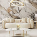 AICO Furniture Sassani Sofa Crepe in Gold - Visions in Furniture (La Mirada, CA)