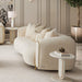 AICO Furniture Sassani Loveseat Crepe in Gold - Visions in Furniture (La Mirada, CA)