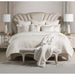 AICO London Place Bed Bench in Creamy Pearl - Visions in Furniture (La Mirada, CA)