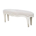 AICO London Place Bed Bench in Creamy Pearl - Visions in Furniture (La Mirada, CA)